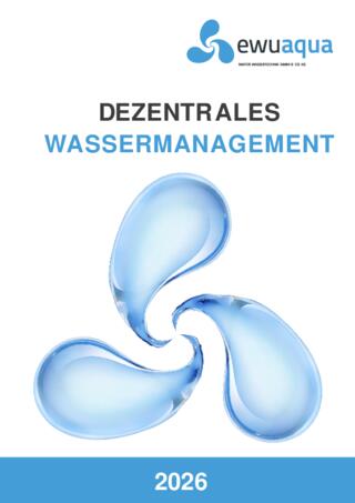 Gesamtkatalog Dezentrales Wassermanagement