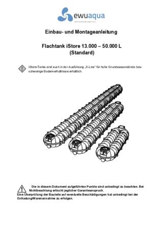 Einbauanleitung iStore Flachtanks