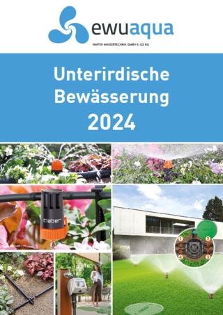 Broschüre unterirdische Bewässerung 2024